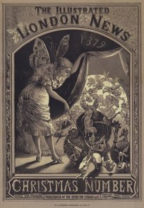 O número ilustrado do Natal da notícia de Londres